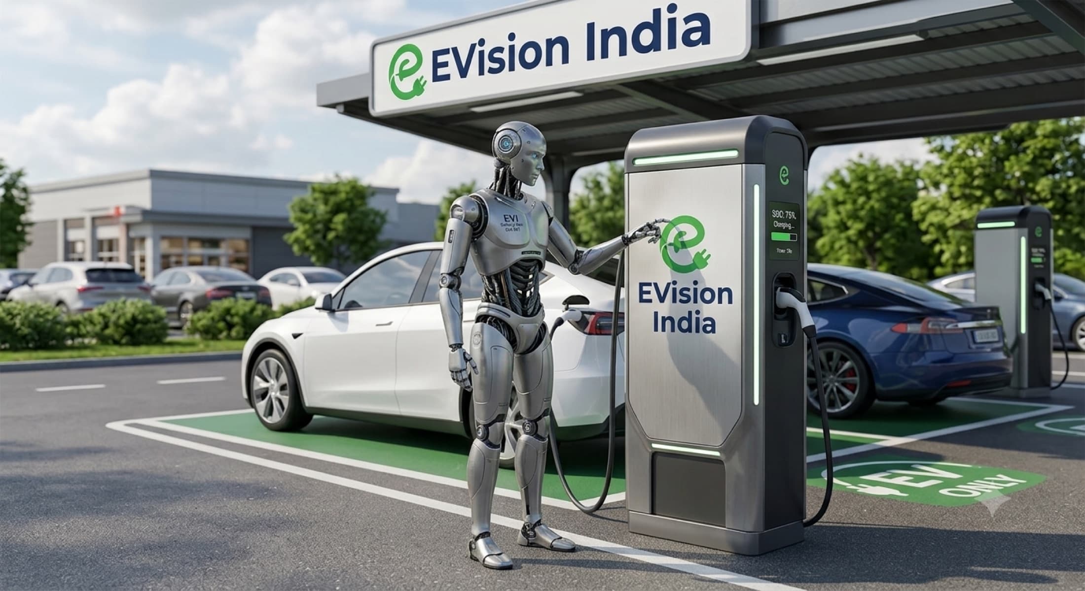 EV charging station in Himachal Pradesh — EVision India